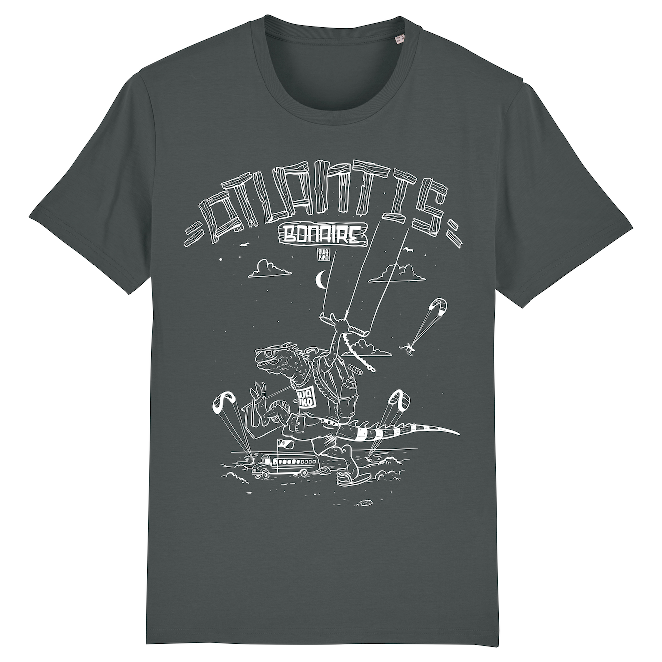 Atlantis Kitebeach T-shirt men anthracite