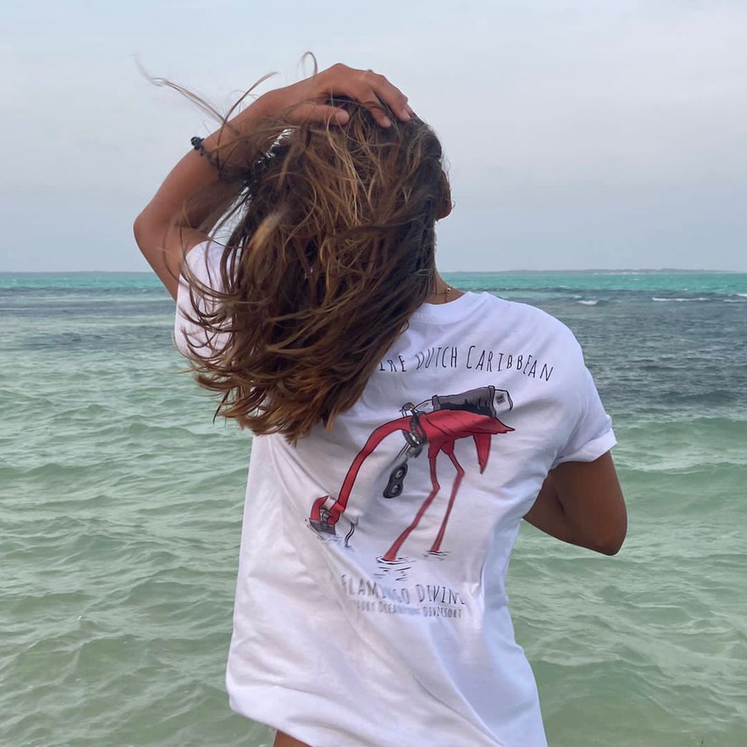 FLamingo Diving T-shirt Bonaire