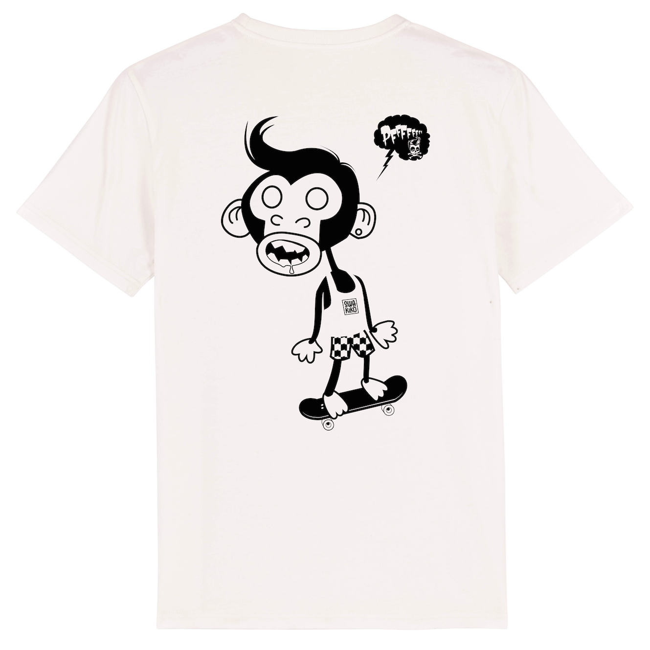 Skate T-shirt Monkey, off white men