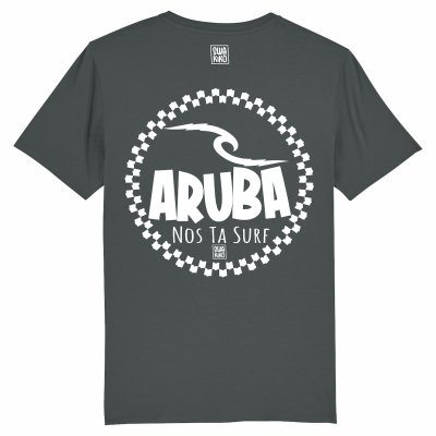 Antraciet Aruba Nos TA Surf T-shirt