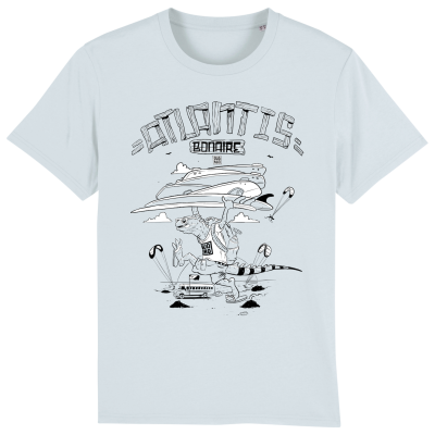Bonaire Surf T-shirt Atlantis, men, blue