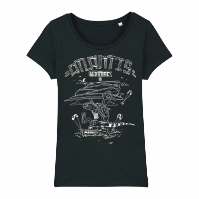 Atlantis Kitebeach T-shirt women black