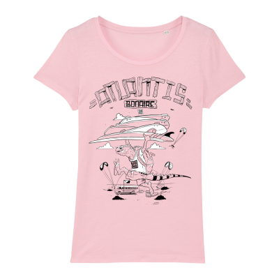 Atlantis Kite beach Surf Tee women pink
