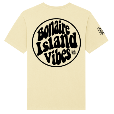 Bonaire Island Vibes T-shirt men, geel