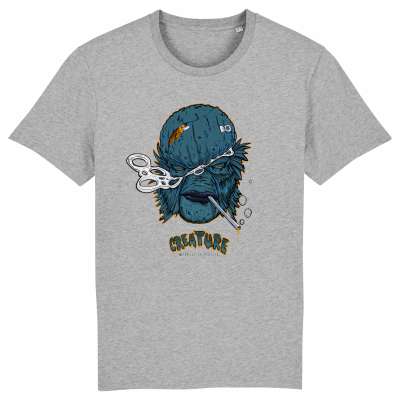 Creature men grey T-shirt