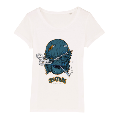 Creature women T-shirt white