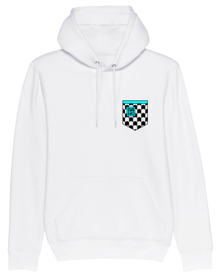 SWAKiKO hoodie front, white