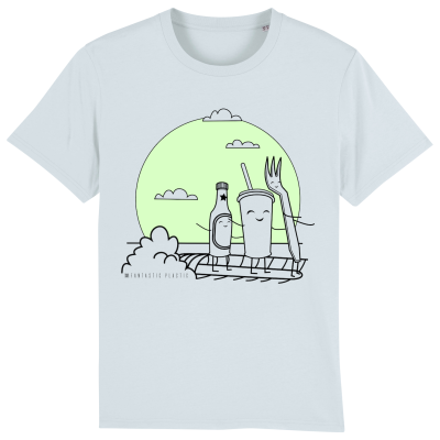 Fantastic Plastic T-shirt men blue