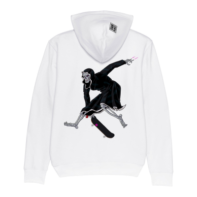 Hoodie Sal Flip white
