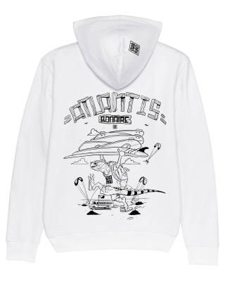Bonaire Kitebeach hoodie white