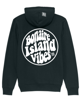 Hoodie black, Bonaire Island Vibes