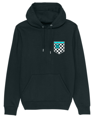 SWAKiKO hoodie black, front