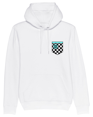 SWAKiKO Surf hoodie white, front