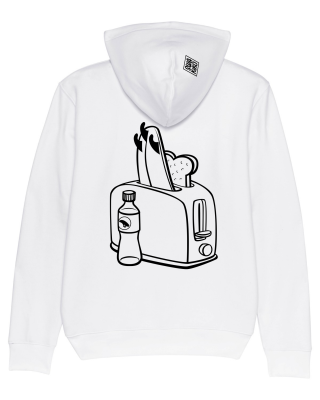 Surf Hoodie Toaster, white