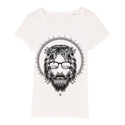 Surf t-shirt women, the son, white