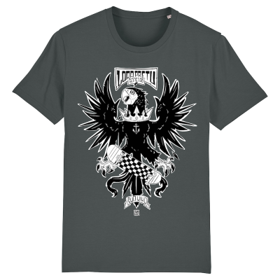 Skate T-shirt Bonaire: Lora Pretu men