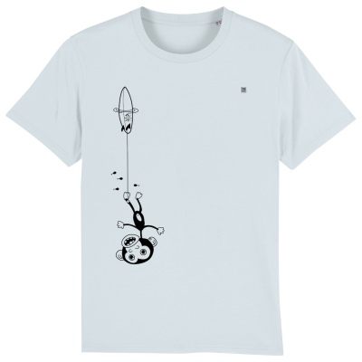 Surf t-shirt men blue, Kook Downunder