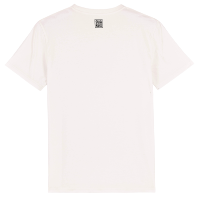 Wit T-shirt met SWAKiKO logo in de nek
