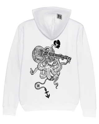 Hoodie Septopus plays the Ukelele