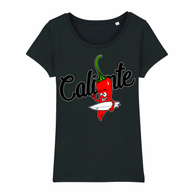 Surf t-shirt women, stoked pepper black.png