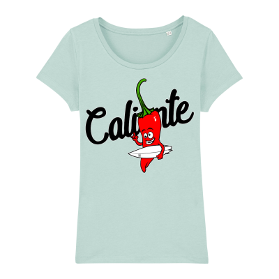 Surf t-shirt women, stoked pepper, caribbean blue.png