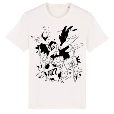 T-shirt Drummerboy white
