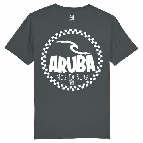 Antraciet Aruba Nos TA Surf T-shirt
