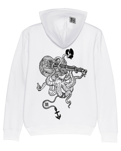 Hoodie Septopus plays the Ukelele